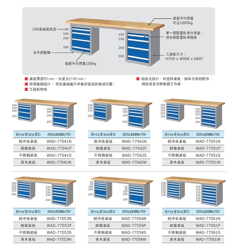 重型工作台，武汉DB视讯，湖北DB视讯，DB视讯厂家