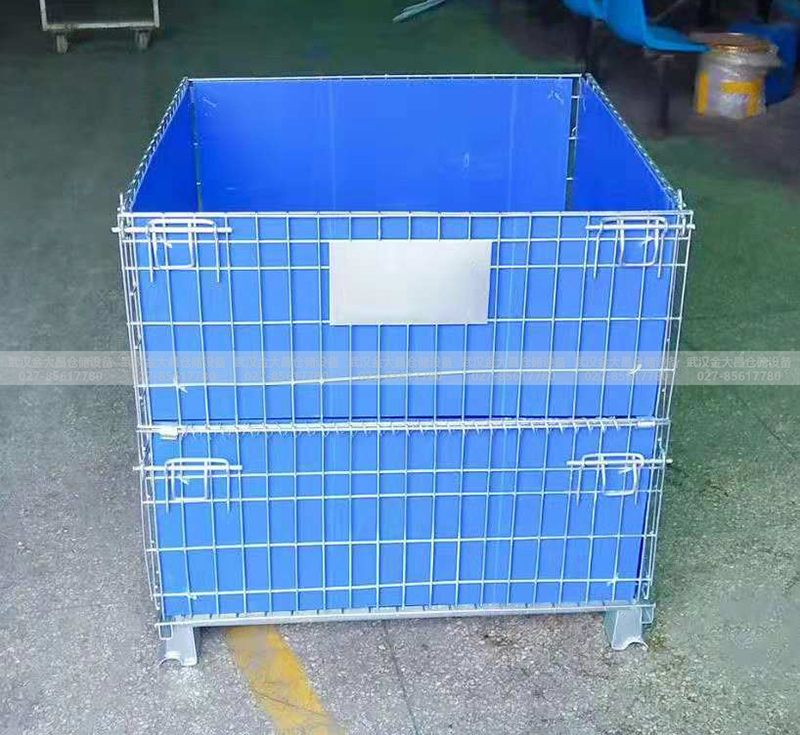 可折叠仓储笼，武汉DB视讯，湖北DB视讯，钢制托盘，工具柜，工作台